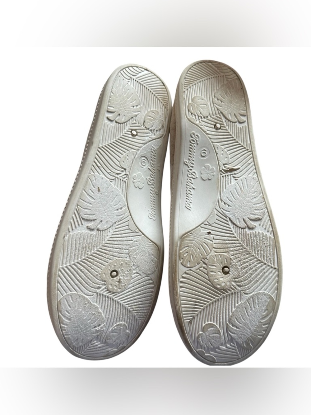 Tommy Bahama Women's Relaxology A-Line Beige Flat Sz 9 Medium - Picture 8 of 9